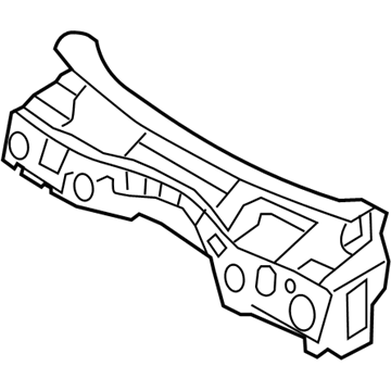 BMW 51-48-9-126-250 Sound Insulating., Splash Wall, Upper Part