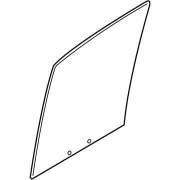Ford 2T1Z-6121410-A Door Glass