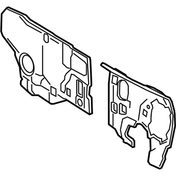 Lexus 55224-48012 INSULATOR, Dash Panel