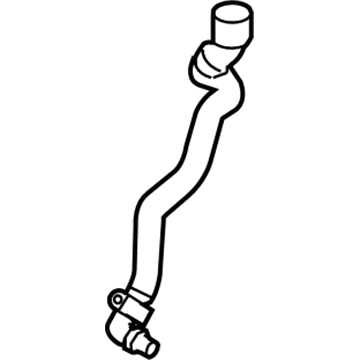 BMW 17-12-7-584-561 Radiator Coolant Hose