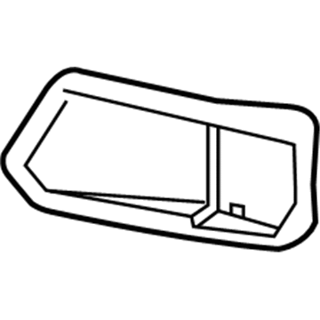 GM 20844033 Bracket, Side Object Sensor (W/ U-Nut) RH