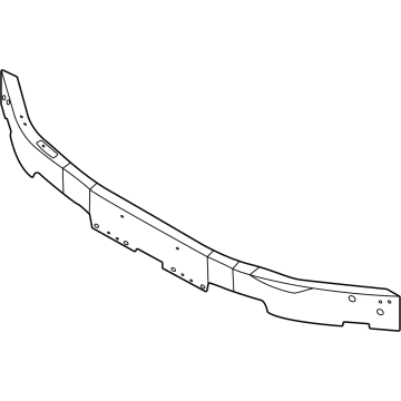 BMW 51-11-7-459-883 MOUNT, BUMPER, FRONT, TOP