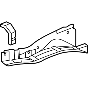 Acura 04695-SEP-A01ZZ Extension Set, Left Front Wheelhouse (Upper)