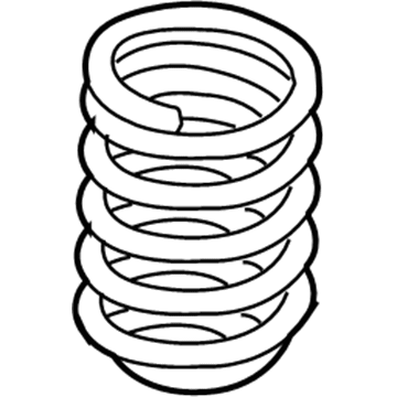 BMW 31-33-6-860-629 Front Coil Spring