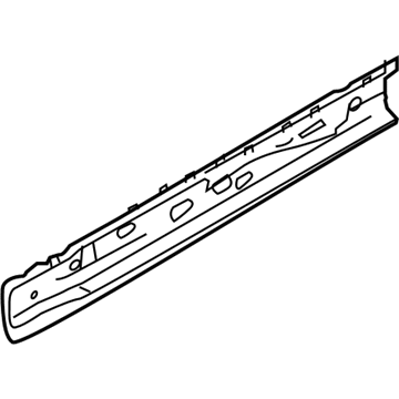 Infiniti 76450-1CA0A Sill-Inner, RH