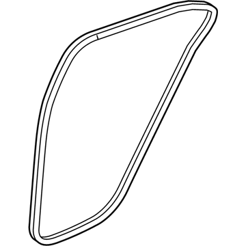 Acura 72855-TZ3-A01 Seal, Rear