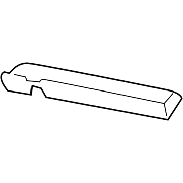 Mopar 5067664AE WEATHERSTRIP-Rear Quarter Window