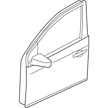 Nissan H010A-3PTMA Door Assy-Front, LH