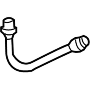 Honda 01468-S5A-J04 Hose Set, Left Rear Brake