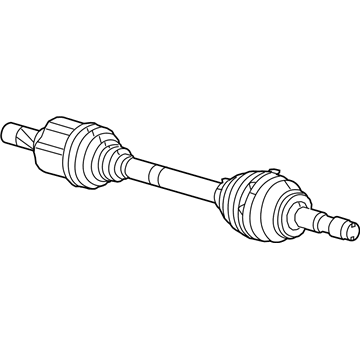 Mopar 68168000AB Axle Half Shaft Left