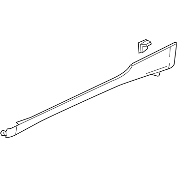 Honda 71800-SZT-G01ZA Garnish Assy., R. Side Sill *BG57P* (NORTH SHORE BLUE PEARL)