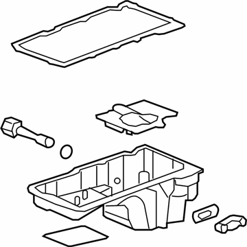 GM 12640746 Oil Pan