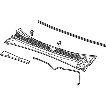 GM 84655108 Cowl Grille