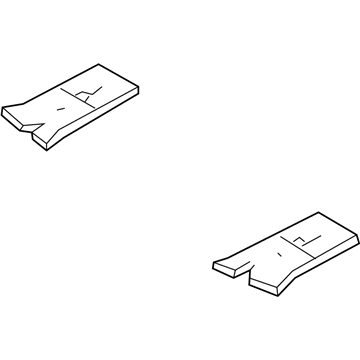 Hyundai 97366-A5000 Duct-Rear Heating Rear, RH