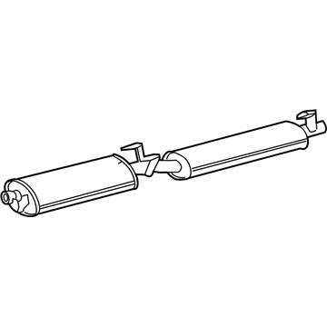 Mopar 68012005AA Exhaust Muffler