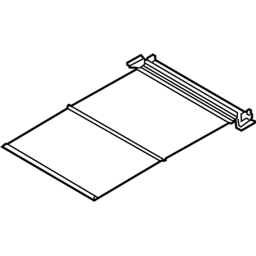 Kia 81660B2000BF3 Roller Blind Assembly-Panoramaroof