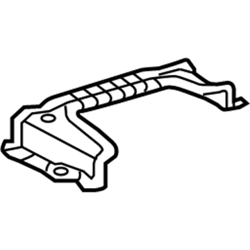 Acura 31512-TA2-900 Plate, Battery Setting