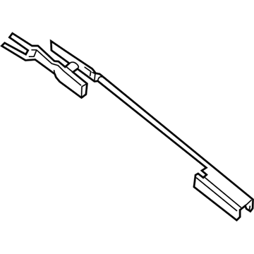 BMW 51-43-9-116-363 Holder, C-Pillar, Top Left