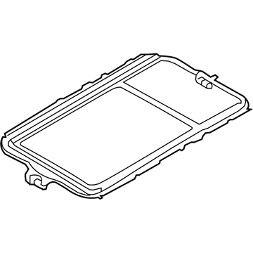 BMW 54-10-7-198-763 Frame Panoramic Roof