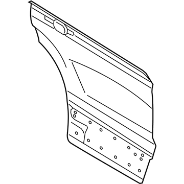 Ford CJ5Z-7824700-A Outer Panel