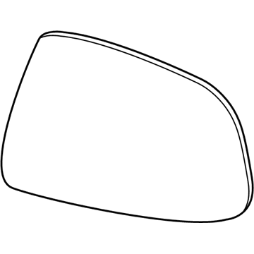 Toyota 87961-35B60 Mirror Glass