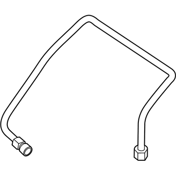 Mopar 5154205AB Tube Assembly-Master Cylinder To HCU