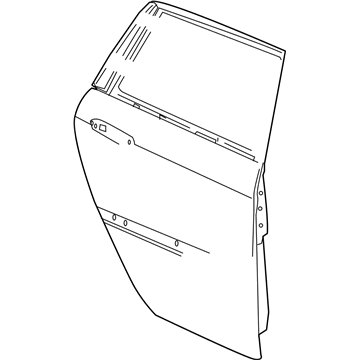 Mopar 4894435AE APPLIQUE-B Pillar