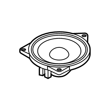 BMW 65-13-2-622-468 TOP-HIFI MID-RANGE LOUDSPEAK