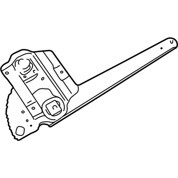 Mopar 55274564 Front Door Window Regulator