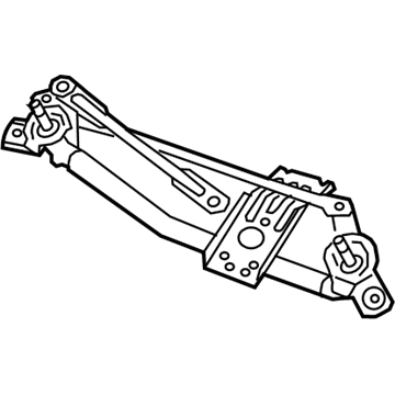 Hyundai 98120-G3000 Linkage Assembly-Windshield Wiper