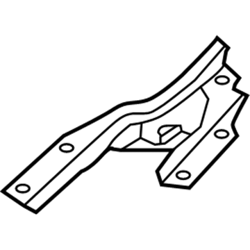 Nissan 65401-1JA0A Hinge Assembly - Hood, LH