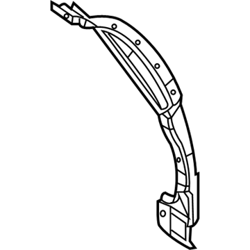 Mopar 4894776AD TROUGH-LIFTGATE Opening