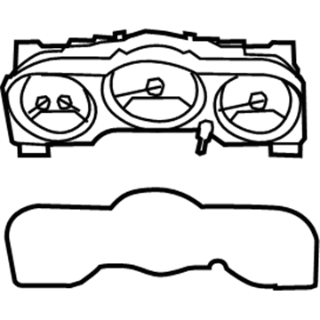 Mopar 5172860AF Cluster-Instrument Panel