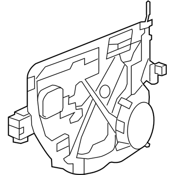 Mopar 68045132AD Panel-Carrier Plate