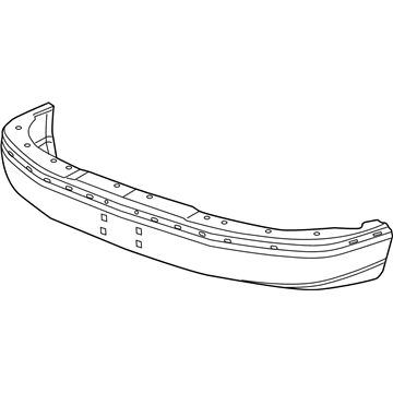 GM 19303361 Bar, Front Bumper Imp