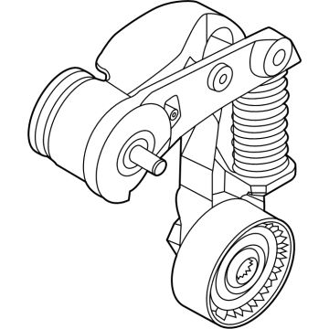 Kia 252802M810 Auto TENSIONER Assembly