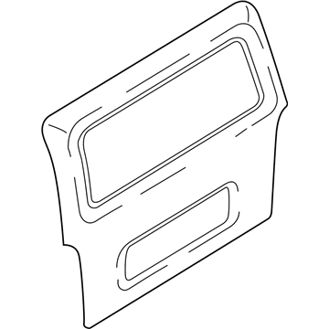 Hyundai 73700-26072 Panel Assembly-Tail Gate