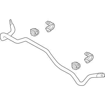Hyundai 55510-N9000 BAR ASSY-RR STABILIZER