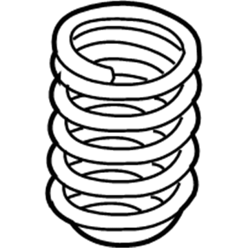 BMW 31-33-2-283-560 Front Coil Spring