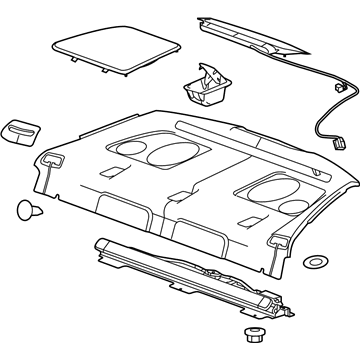 GM 26203781 Package Tray Trim