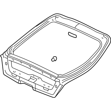 Honda 68100-S3Y-A90ZZ Tailgate (DOT)