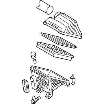 Kia 281103Q150 Air Cleaner Assembly