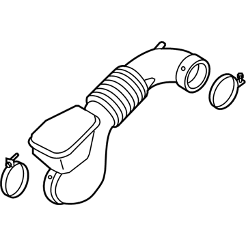 Hyundai 28130-3Q160 Hose Assembly-Air Intake