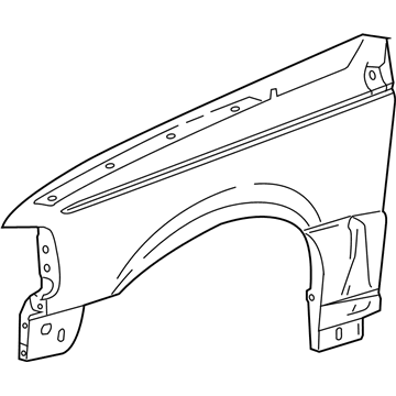 Ford 5L5Z-16005-A Fender