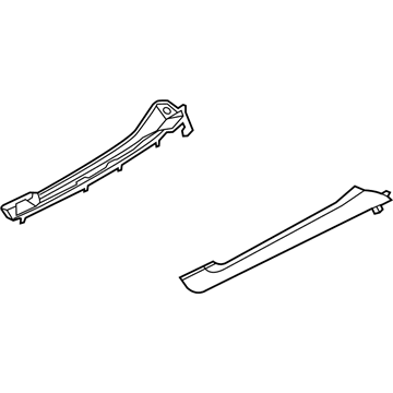 Hyundai 84658-3N150-HZ Moulding-Front, RH