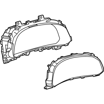 Lexus 83800-78D60 METER ASSY, COMBINAT