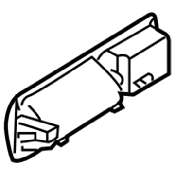 Mopar 5132053AA Handle-Rear Door Interior