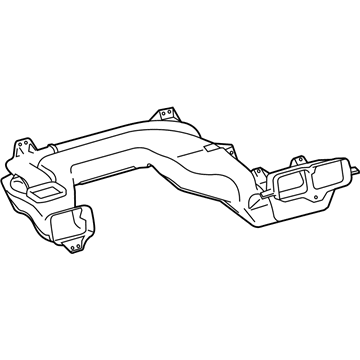 Toyota 55085-74010 Heater Duct