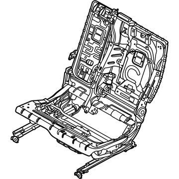 BMW 52-20-7-437-539 SEAT MECHANISM LEFT