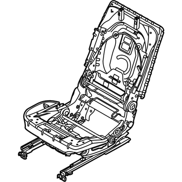 BMW 52-20-7-437-540 CARRIER SUPPORT, RIGHT